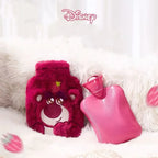 Aoger Disney Stitch Anime Winter Extra Large Plush Hot Water Bottle Women'S Home Water Filling Hand Warmer Holiday Gift Girl