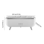300ml Aroma Diffuser Five Nozzles Colorful Lighting Humidifier 2 Mist Modes Dancing Jellyfish Aromatherapy Diffuser for Bedroom